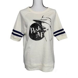 Posh AF Sweatshirt Size Medium